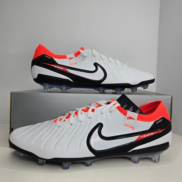 Nike Legend 10 Elite AG Pro P Crimson/White Size 9.5 Men - Picture 1 of 9